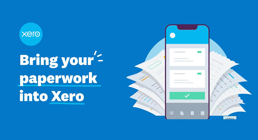Manage your paperwork online in Xero
